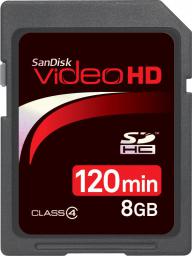 SDHC VIDEO HD 8GB SDHC