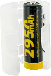AKUMULATOR AA 2950mAh NiMH 2szt+R14 KONWERTER