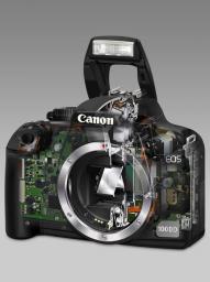 EOS 1000D czarny (body)