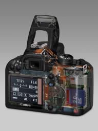 EOS 1000D czarny (body)
