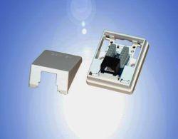 Dual Block gniazdo natynkowe 1xRJ45 kat. 5e UTP k�towe (FA-670D-8-C5E-WH)