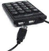 ABACUS numeryczna z HUB USB Z7918Z