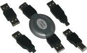 zestaw dwukierunkowych konektorow USB