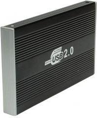 SLIM ALUM. USB 2.0 CZARNA
