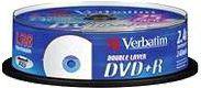 DVD+R DL/25/Cake 8.5GB 2.4x Printable 43572