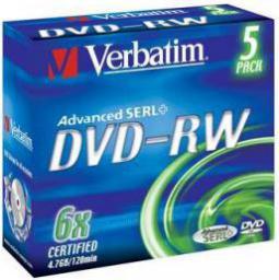 DVD-RW/5/Box 4.7GB 6x 43525