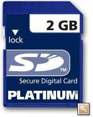 SECURE DIGITAL CARD 2 GB HIGH SPEED