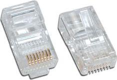 zdjecie Modu� 1xRJ45 Keystone Jack kat. 5e UTP (zestaw 100 szt) (NP11B)