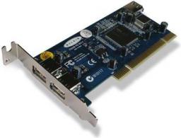 3-portowa karta PCI USB 2.0