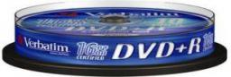 zdjecie DVD+R/10/Cake 4.7GB 16x srebrny 43498