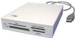 zdjecie USB 2.0 czytnik 14w1 wewn�trzny/zewn�trzny be�owy