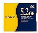 Magneto optical disk 2048 Bytes/Sector 5.2GB RW EDM5200