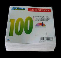 zdjecie Koperty bez okienka CD/DVD papier 100 szt
