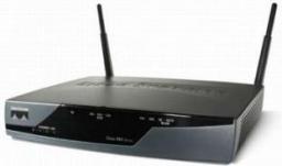 zdjecie ADSL Security WiFi 802.11g Router 4xLAN (RJ45), 1xADSL Annex A (RJ11) (CISCO877W-G-E-K9)