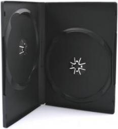 na 2szt p�yt DVD 14mm czarny (1szt)