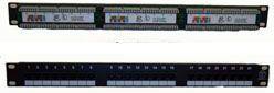 zdjecie panel 19''/1U, UTP, 24xRJ45, kat. 6, 568AB, czarny (FA-652D-248-C6 BK)