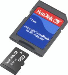 microSD/TransFlash 2GB