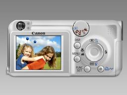 Powershot A460 czerwony