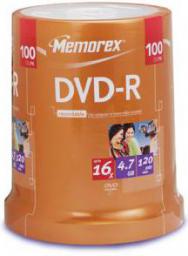 zdjecie DVD-R/100/Cake 4.7GB 16x