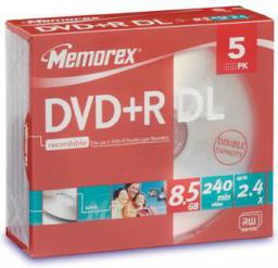 DVD+R DL/5/Box 8.5GB 2.4x