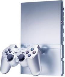 PlayStation 2 Slim Srebrna