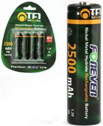 4xAA 2500mAh