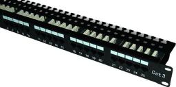 zdjecie PATCHPANEL 19" 1U Telefoniczny ISDN 25 port�w kat.3