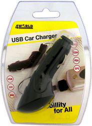 Uniwersalna �adowarka samochodowa 12V z wyj�ciem USB