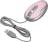 optyczna mysz na USB, r�owa (AMU31EU)