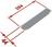 ZA�LEPKA 10" 1U RAC-ZP-X01-C1