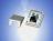 Dual Block gniazdo natynkowe 1xRJ45 kat. 5e UTP k�towe (FA-670D-8-C5E-WH)
