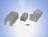Keystone gniazdo natynkowe 1xRJ45 kat. 5e UTP bia�e (beznarz�dziowe) (FA-655S-K8-C5E RAL-9010)