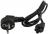 zdjecie Kabel zasilaj�cy do notebooka 3 pin IEC320 C5 1.8 m