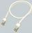 zdjecie kabel krosowy RJ45, 568B-P, UTP, PowerCat 5e, PVC, 0.5m, szary (PCD-00199-0E)