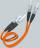 zdjecie �wiat�ow�d krosowy, duplex MM 62.5/125 OM1 ST-ST, 2m (FPC-22020-10)