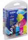 Brother  Blister Rainbow Pack CMY do DCP330/130/540/MFC5460/240/440 LC1000RBWBP 