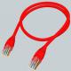 Molex PN  UTP krosowy RJ45, 568B-P, PowerCat 5e, LSZH, 1m, czerwony (PCD-00267-0C) 