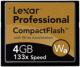 Lexar  Compact Flash 4GB 133x Professional 