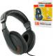 4World  S�uchawki stereo z wygodnymi nausznikami czarne, 3m (4164) 