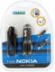 �adowarka do telefon�w NOKIA, samoch�d/USB (B04201) 