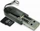 Kingston  Czytnik kart MicroSD USB 2.0 + microSD 1GB 