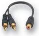 Belkin AU złoty 0,1m RCA 2RCm/RCf F8V3322Aea.1M-G
