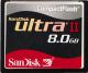Compact Flash 8GB Ultra II