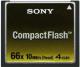 COMPACT FLASH CF/4GB SONY x66