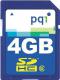 PQI  SDHC Class-6 4 GB 
