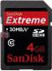 SanDisk  SD ExtremeIII 4GB 