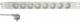 listwa zasilaj�ca 8 gniazd rack 19''