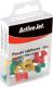 Activejet  Pinezki tablicowe  kolorowe 30szt 