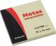 Activejet  Notes samoprzylepny 75x75 100 kartek 