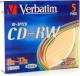 CD-RW 700MB/80MIN 4X COLOUR SLIM 5SZT 5 CD-RW Slim